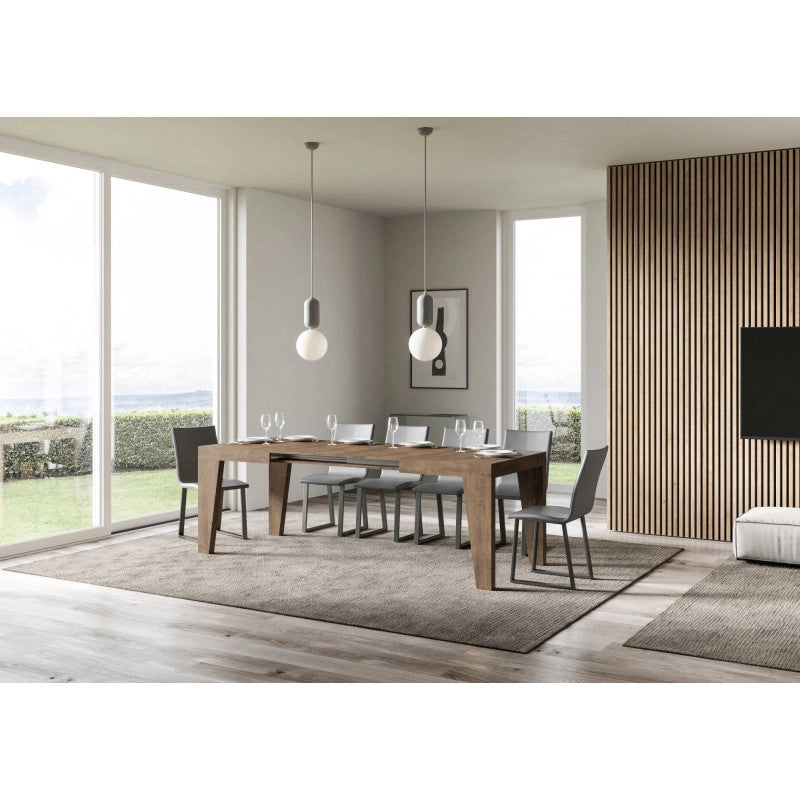 Tavolo allungabile 140/400x90 cm Naxy - Noce