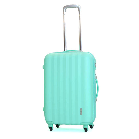 Trolley Valigia Media Rigida in ABS 4 Ruote TSA Ravizzoni Icon Verde Acqua