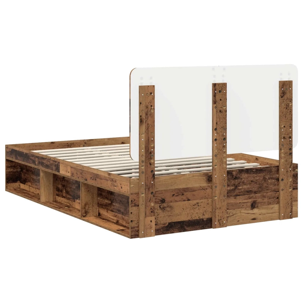 Struttura del letto Legno vecchio 120 x 200 cm Pino massello 3412513