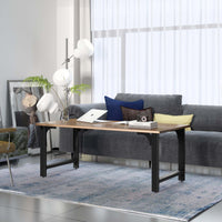 Base per tavolo 90x72 cm verniciatura a polvere nero Telaio per tavoli gambe tavolo