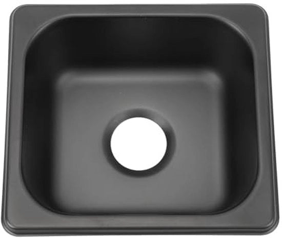 Bacino Idraulico in Acciaio Inossidabile - Unico Lavabo - Installazione Integrata - Resistente ai Marcature - Fuga Idrica Efficiente - Sostenibile e Facile da Manutenere