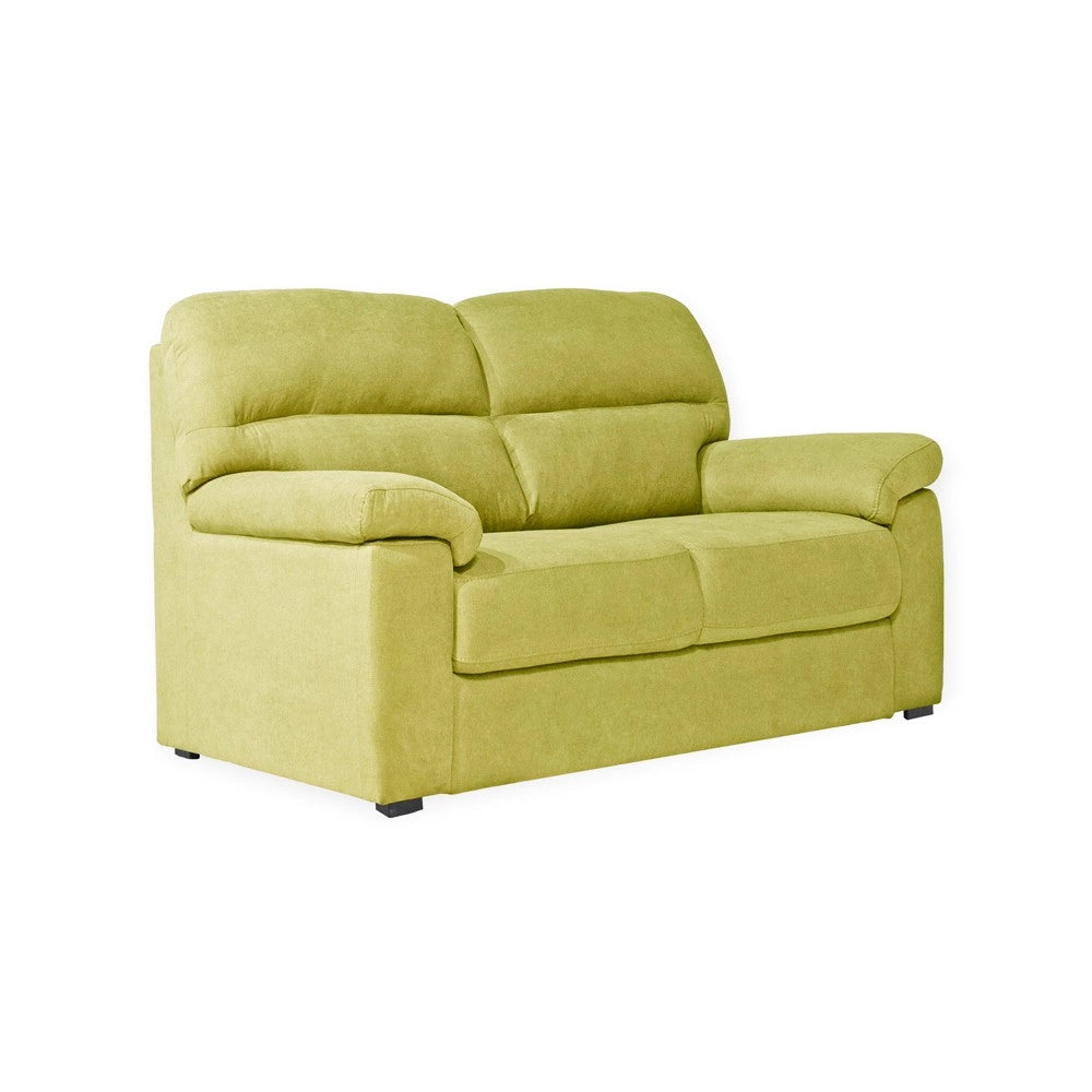 Divano 2 posti Alenda tessuto Roma16 colore Verde 160x98x92h