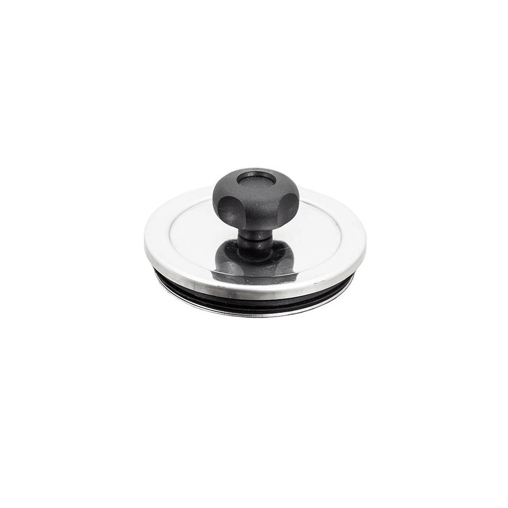Tappo inox 130mm per ispezione con guarnizione