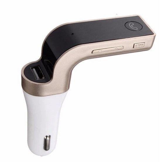 Trasmettitore FM Bluetooth senza fili, kit di installazione con funzione di ricarica USB
