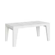 Tavolo allungabile 90x140/400 cm Naxor Premium bianco frassino