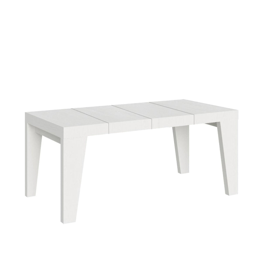 Tavolo allungabile 90x140/400 cm Naxor Premium bianco frassino