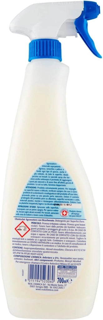 CHANTECLAIR SGRASSATORE UNIVERSALE 700ML TUTTI I TIPI DI SPORCO  BICARBONATO