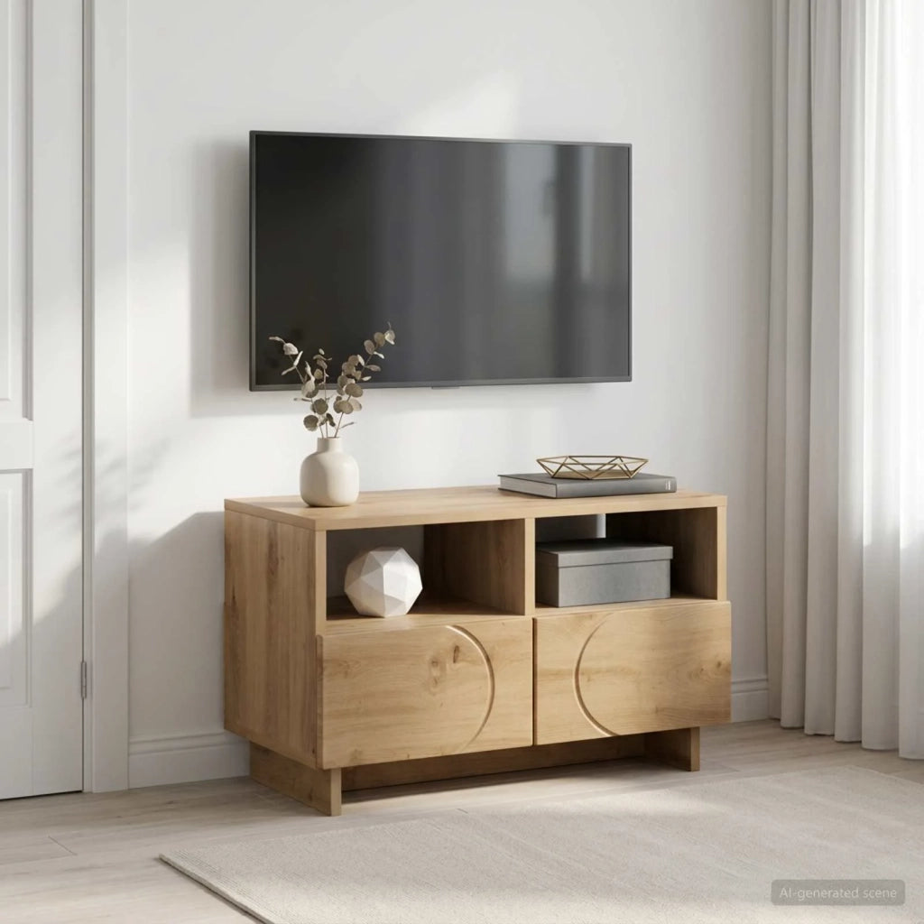 Supporto TV 60 x 34,5 x 40 cm Rovere Artigianale 8011467