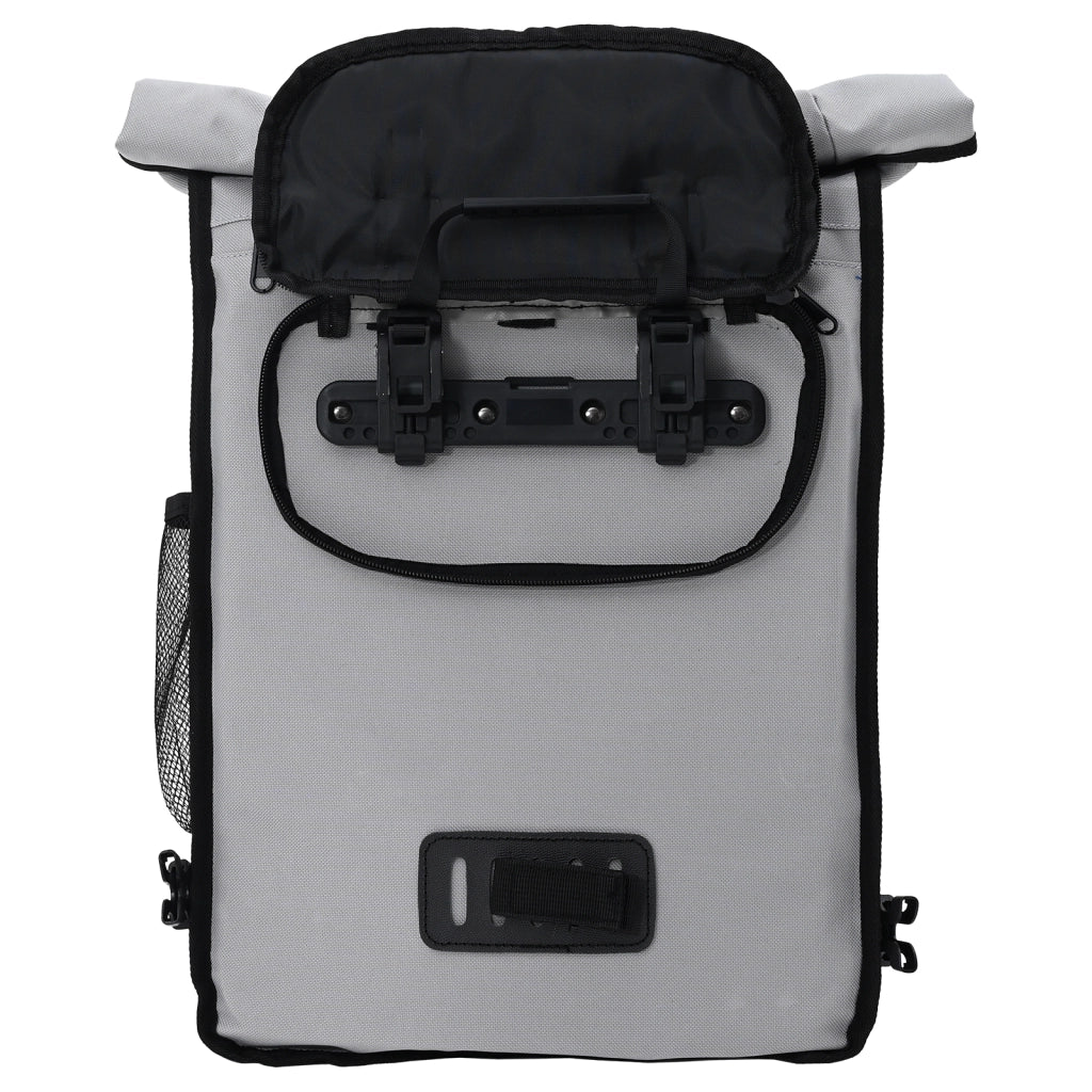 Borsa per Bicicletta 20L Grigia 31x13x58 cm