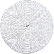 Cintura di cotone bianca 10 m x 40 mm