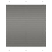 Tenda Plissettata | Tenda pliss¨¨ Antracite 120x100cm Larghezza Tessuto 119,4cm