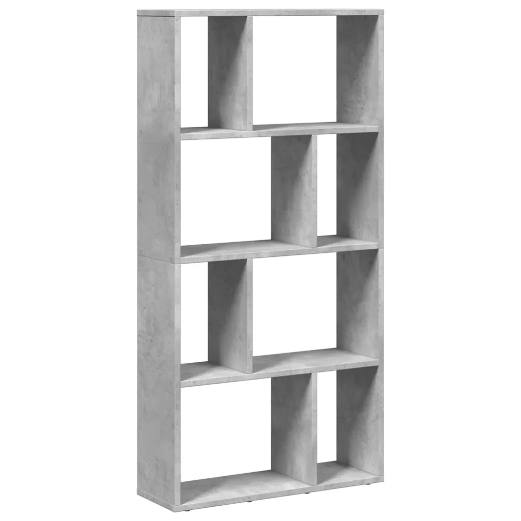 Libreria Grigio Cemento 60x20x120,5 cm in Truciolato 858150