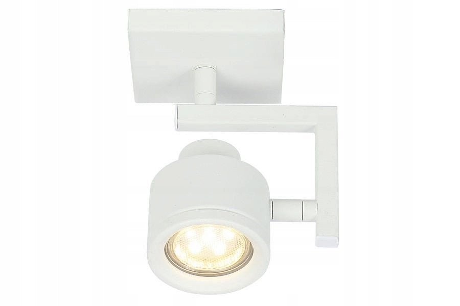 Faretto soffitto industriale bianco Alenis 2 GU10 50W