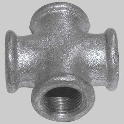 CROCE ZINCATA  1/2     MADE IN ITALY