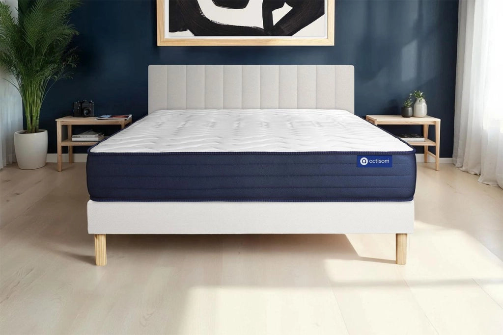 Kit rete e materasso Actilatex life 130x200cm - Spessore : 22cm - Lattice e memory foam- molto rigido