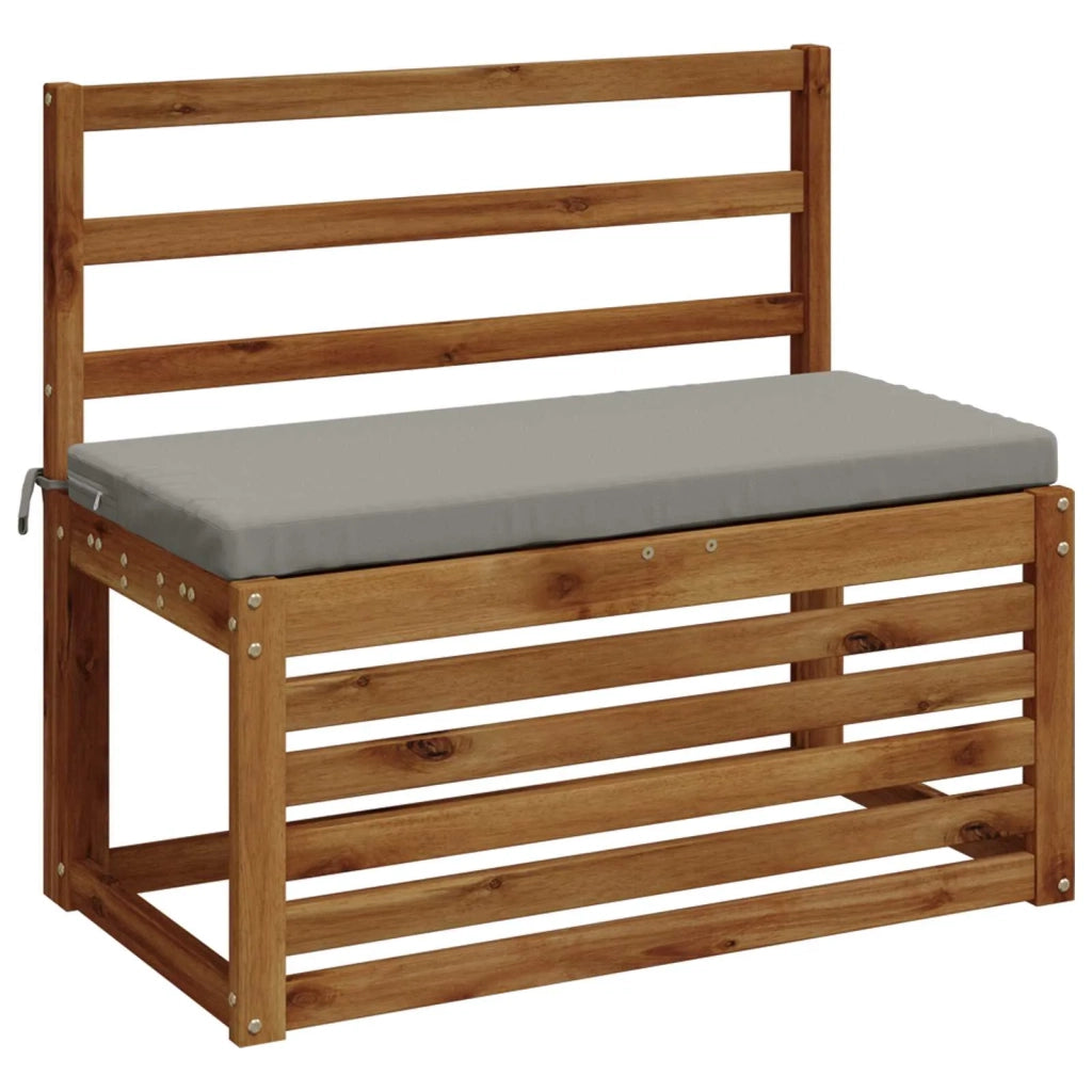 Cuscino per panchina SOEST 100% Poliestere Grigio 948712