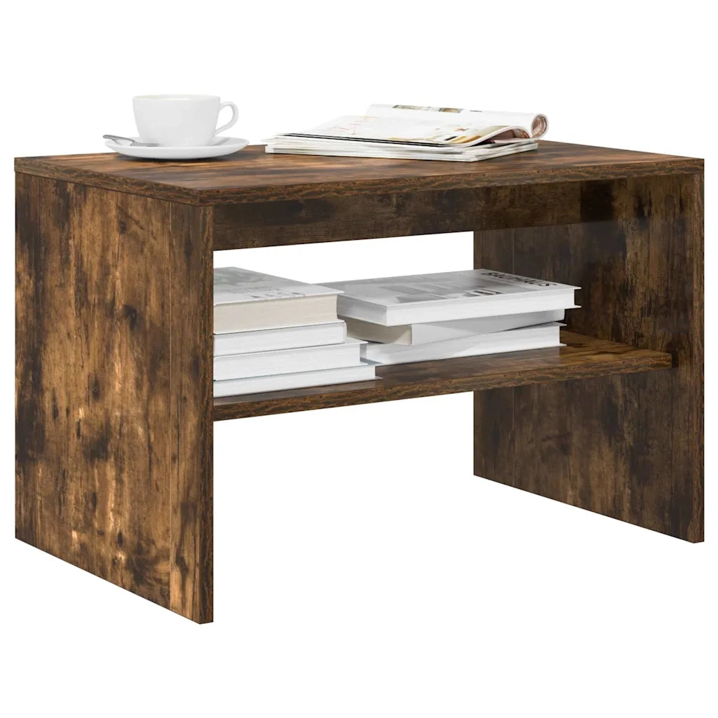 vidaXL Mobile Porta TV Rovere Fumo 60x40x40 cm in Legno Multistrato