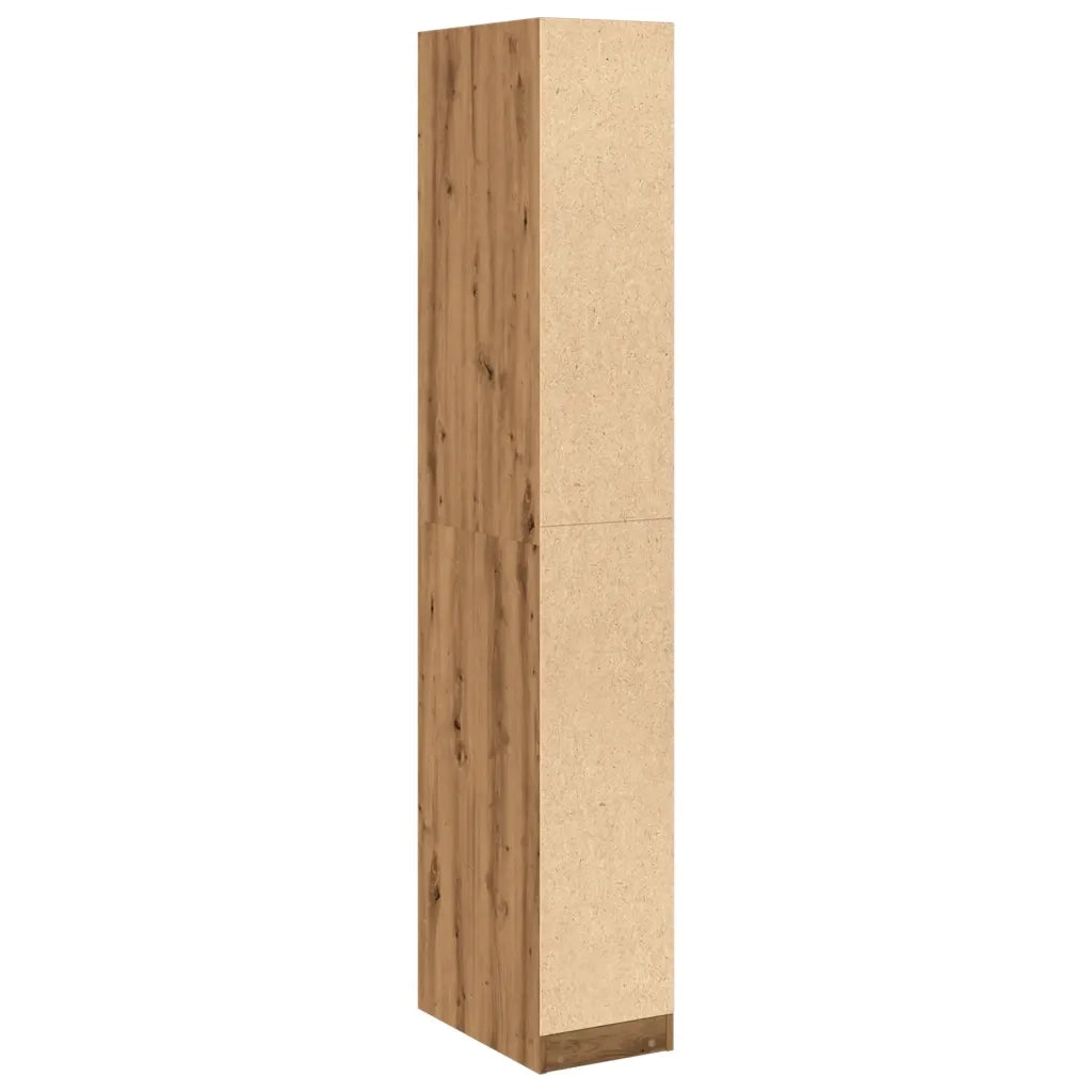 Armadio Rovere Artigianale 30x50x200 cm in Legno Multistrato CFW3363671