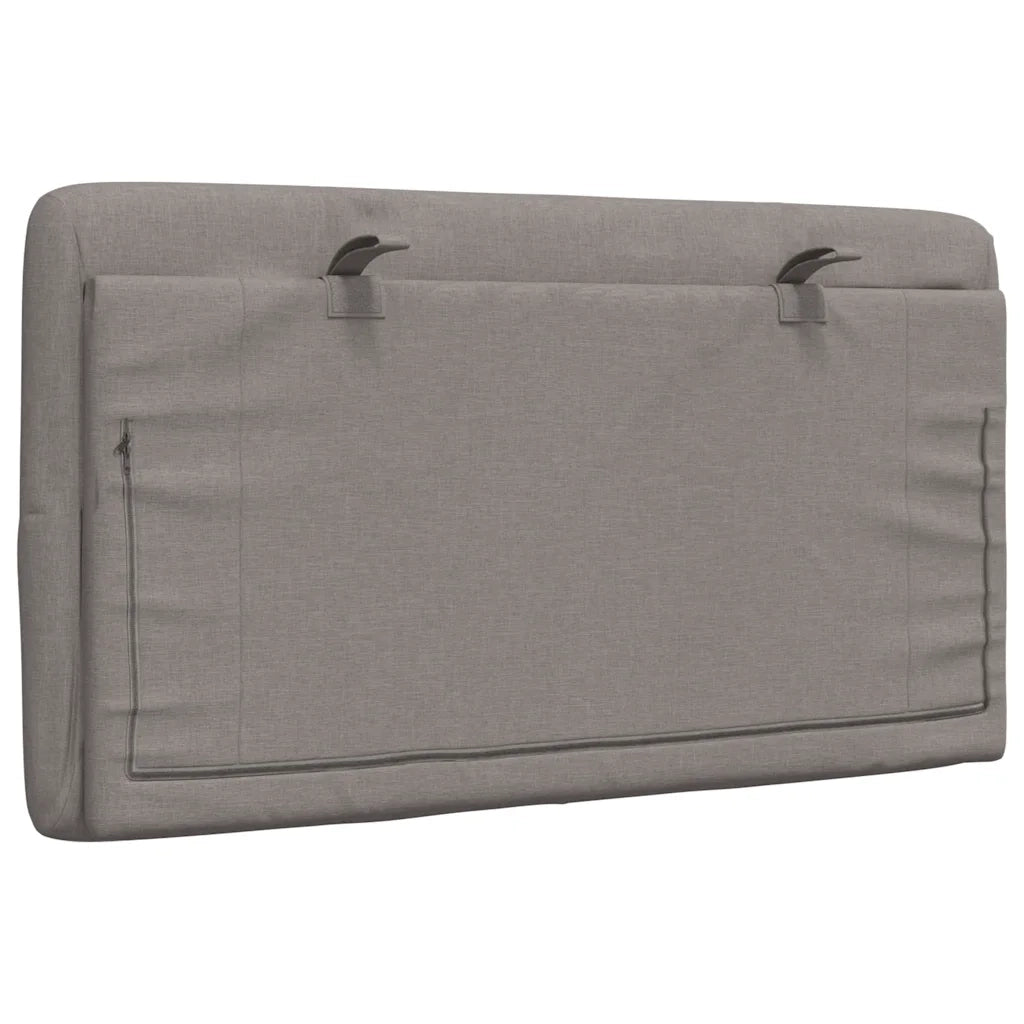 Cuscino Testiera Tortora 90 cm in Tessuto