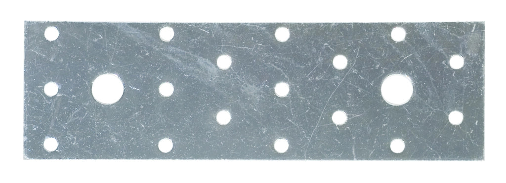 PIASTRINA DI GIUNZIONE DIRITTA FORI LARGHI  mm. 120x50 L 50.00 pz