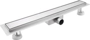 Douchegoot regolabile - 60 cm - acciaio inossidabile - superficie extra liscia