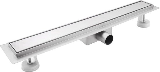 Douchegoot regolabile - 60 cm - acciaio inossidabile - superficie extra liscia