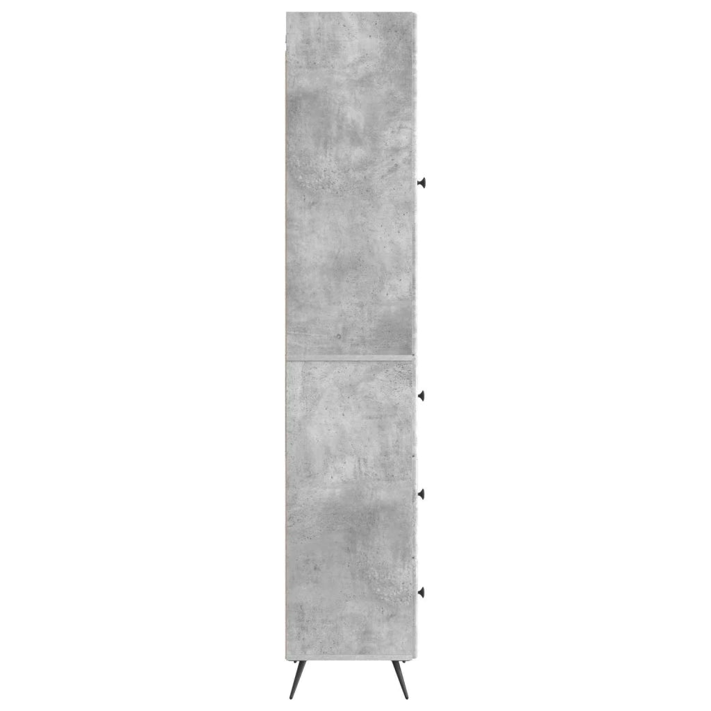 Set di armadi 2 pcs Grigio Cemento 34,5 x 34,5 x 90 cm 3416892
