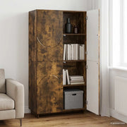 Credenza Rovere Fumo 79 x 41 x 151 cm Legno ingegnerizzato 3433114