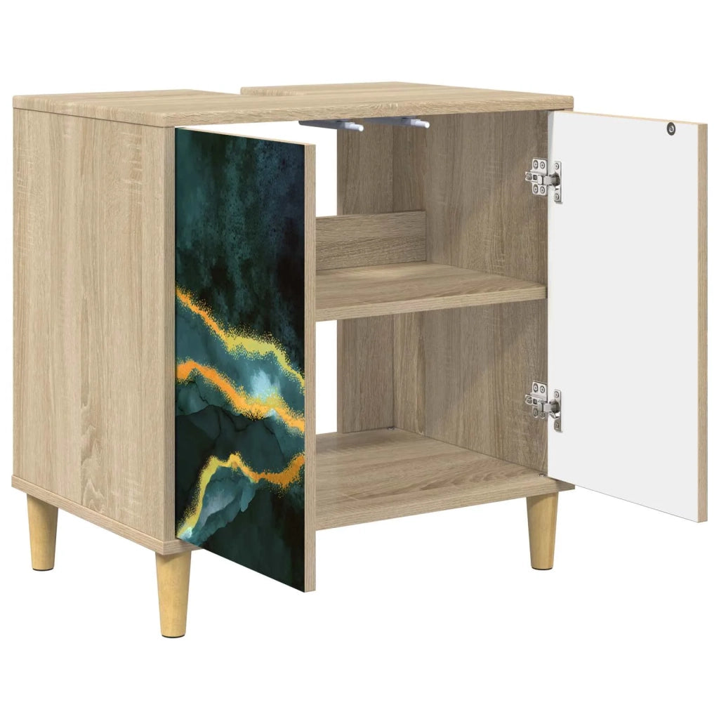 Mobile da Bagno WIJHE Sonoma 60 x 40 x 60 cm 8007394