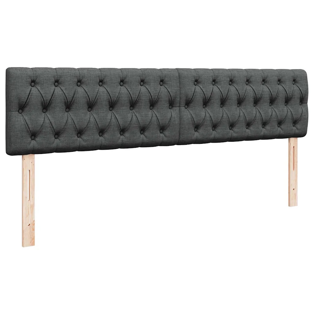 Struttura Letto Pouf con Materasso 160x200 cm in Tessuto 3311554
