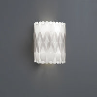 Applique Moderna Amanda Polilux ® Bianco 1 Luce E27