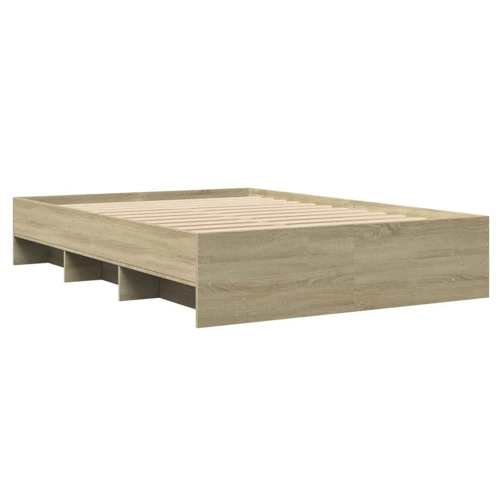 Giroletto senza Materasso Rovere Sonoma 140x190cm in Truciolato 3295683