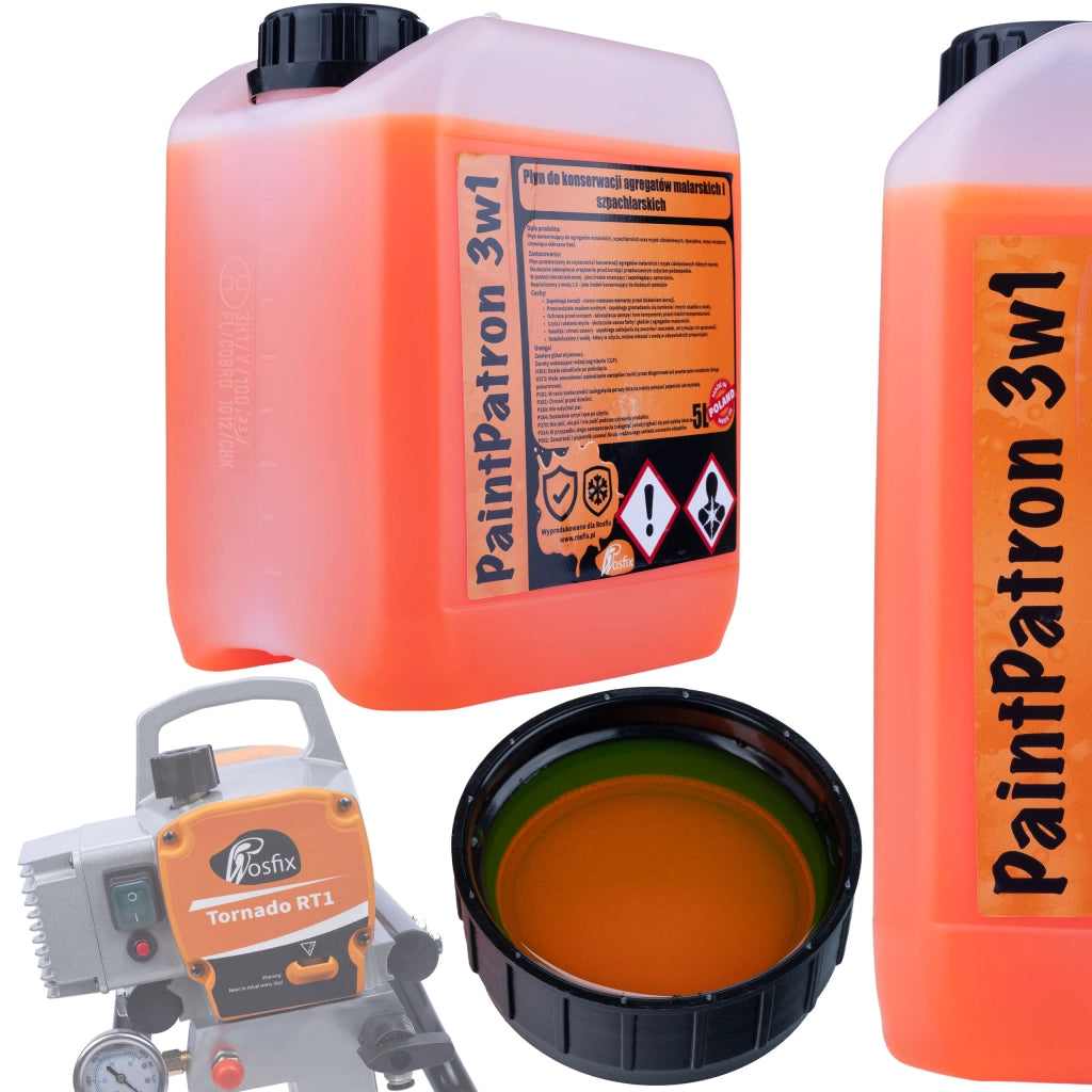 Set di Manutenzione per Spruzzatori Airless di Verniciatura – Olio Smoox 0,25L + Liquido 3in1 5L