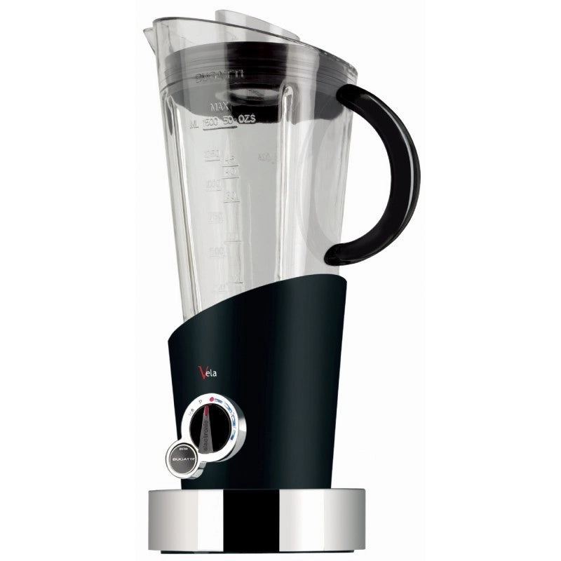 VELA EVOLUTION, Frullatore da Appoggio, Casa Bugatti Colore: Nero