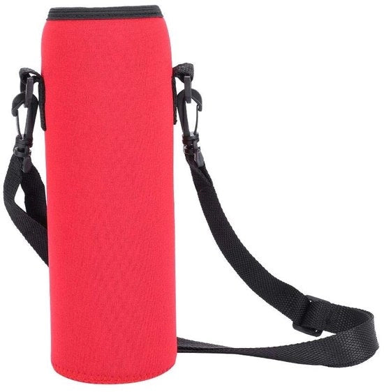 Cintura di protezione per bottiglia - Materiale Neopreen - Adattabile - Capacità 1 Litro - Termo e protettivo - Peso ridotto 69g - Supporto per bottiglia