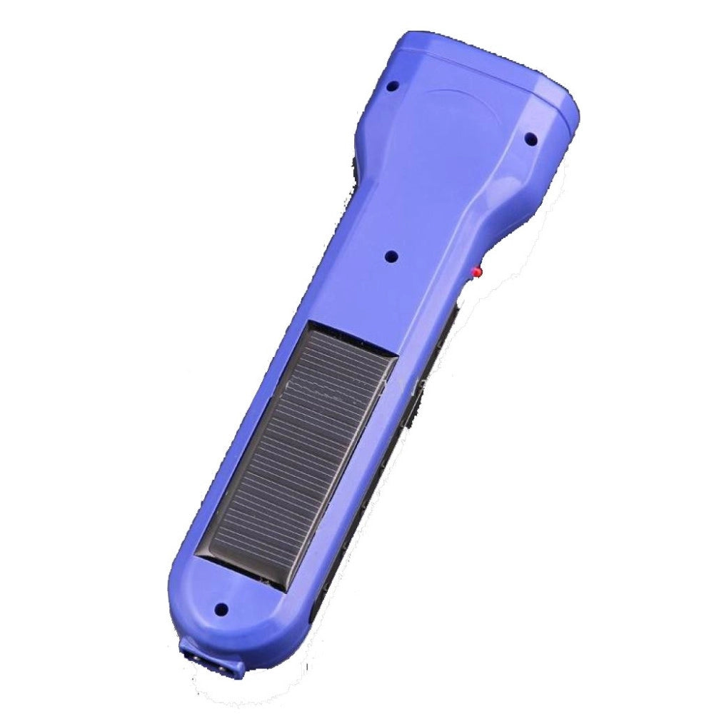 Trade Shop - Lampada Di Emergenza Ricaricaricabile Portatile A Led Neon Con Pannello Solare -