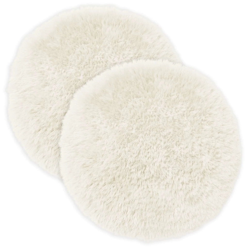 Cuscino con cuscino HEERLEN 6 pz Bianco Fleece PV 929548