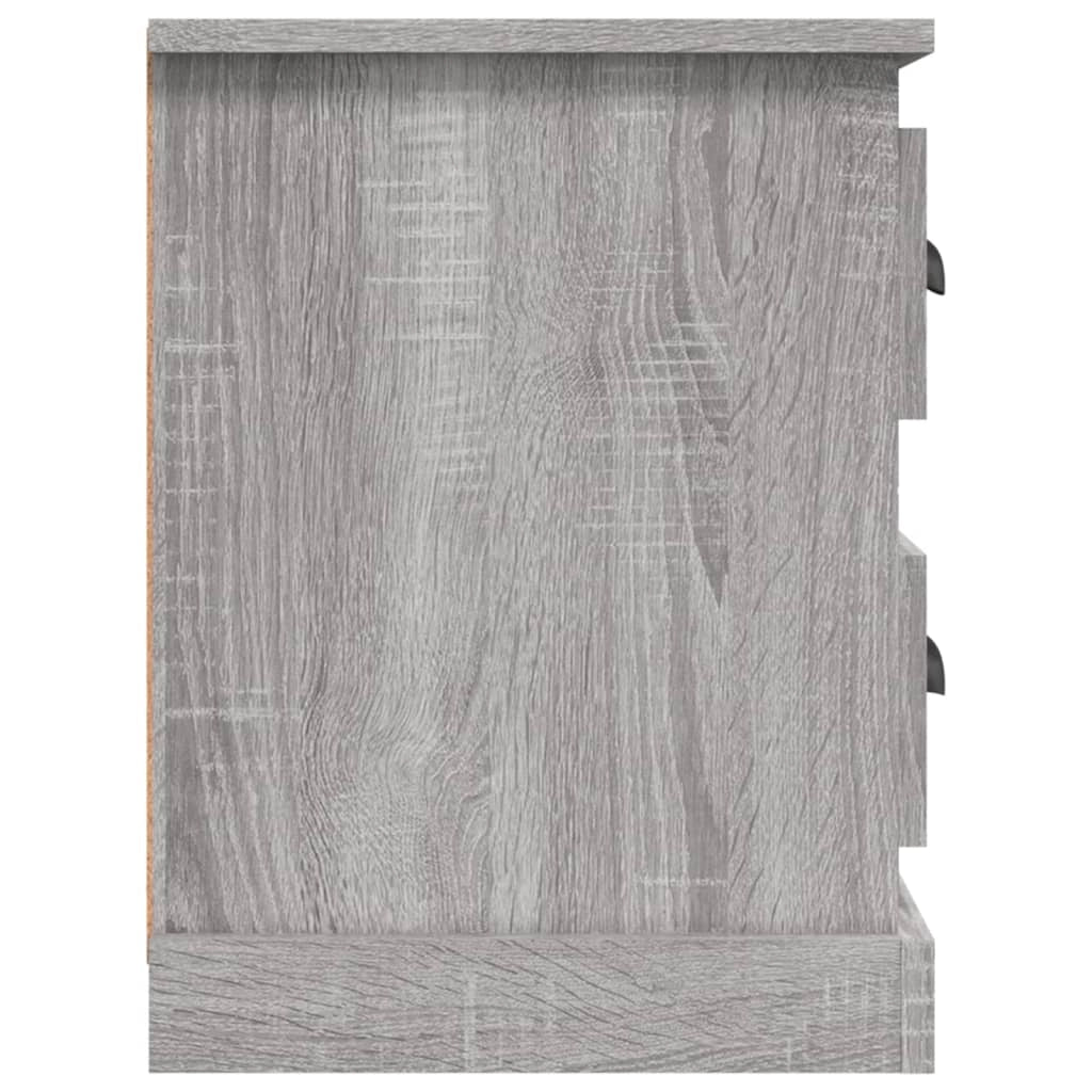 Mobile TV multimediale mensola TV credenza TV sala da pranzo soggiorno camera da letto Sonoma 102 x 35,5 x 47,5 cm legno ingegnerizzato grigio 02_0028356