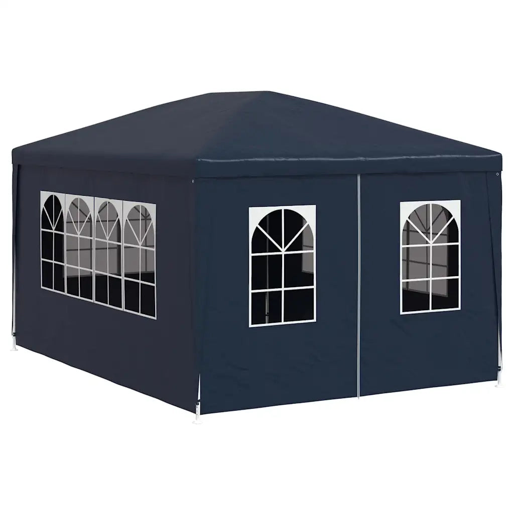 Tenda per Feste-Tenda Gazebo 3x4 m Blu