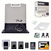 KIT AUTOMAZIONE PER CANCELLI SCORREVOLI 230V DELTA 3 FAAC 105630445 AUTOMATISMI
