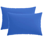 Federa 2 pcs HEERLEN Blu Reale 40 x 60 cm Poliestere 909285