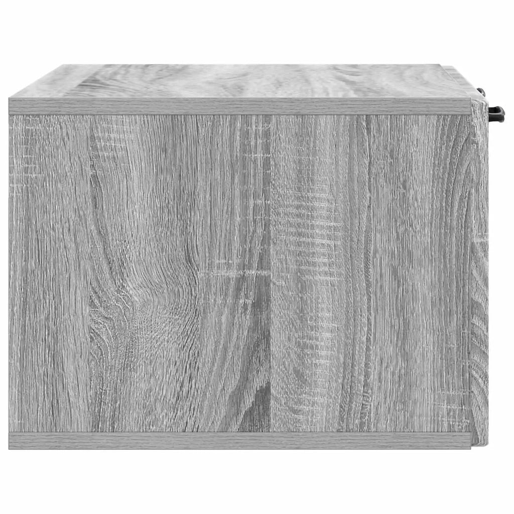Mobile Porta TV da Muro Grigio Sonoma 59,5 x 41 x 30 cm