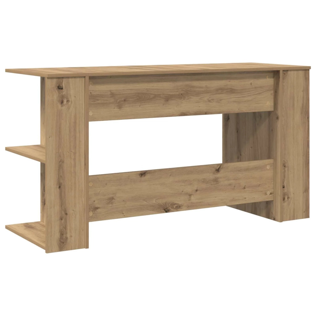 Scrivania rovere artigianale 140 x 50 x 75 cm Legno multistrato 879648