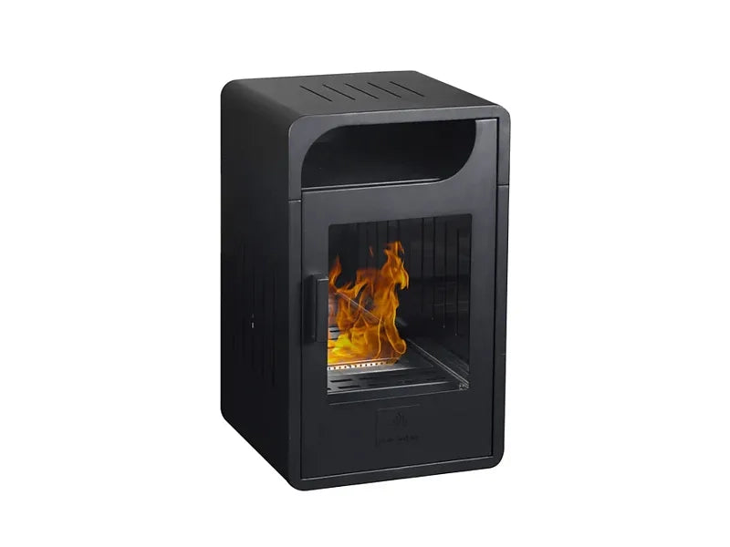 Stufa a Bioetanolo GMR Fiammetta Junior Ventilata - Colore Nero