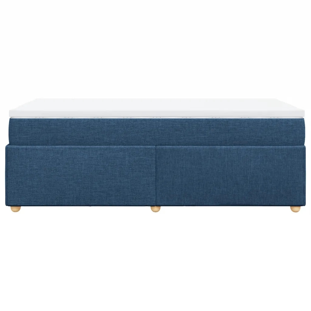 Giroletto a Molle con Materasso Blu 80x200 cm inTessuto 3285337
