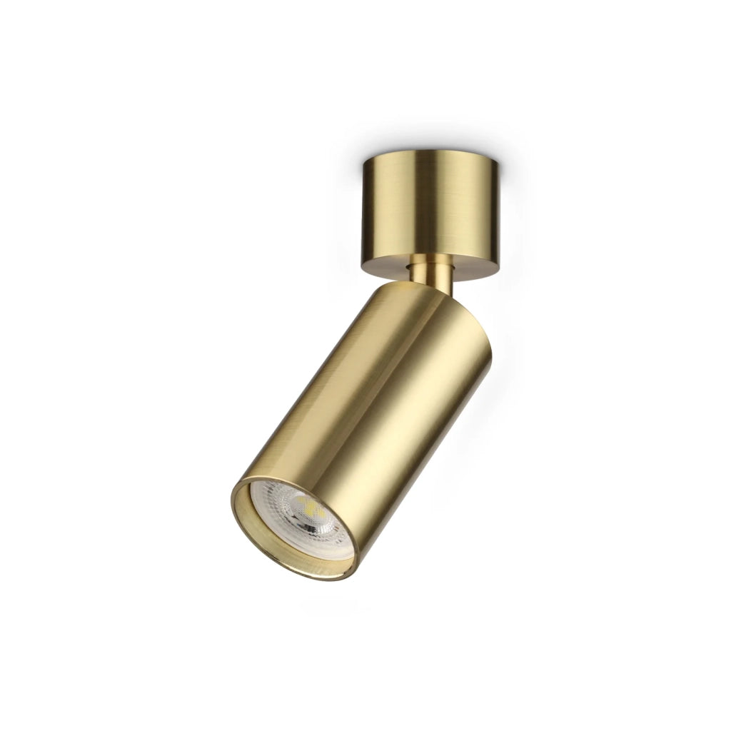 Applique Dynamite 1 Luce Gu10 Ottone