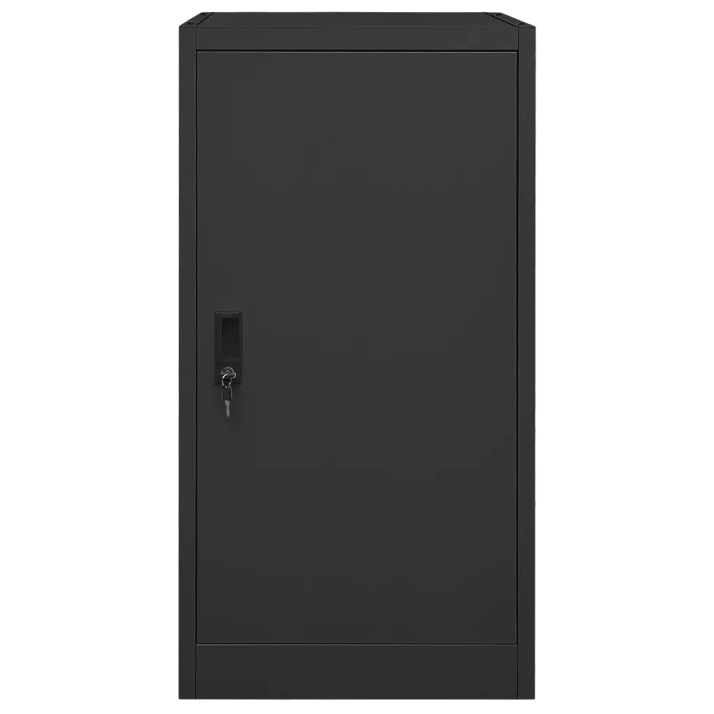 Armadio Porta Sella Antracite 53x53x105 cm in Acciaio 339606