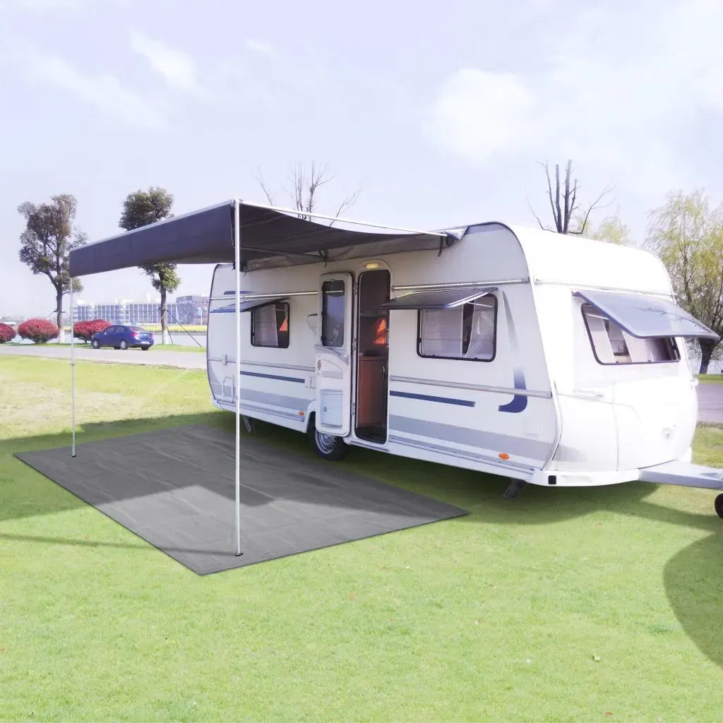 Tappeto da Tenda 250x550 cm Grigio Chiaro 314746