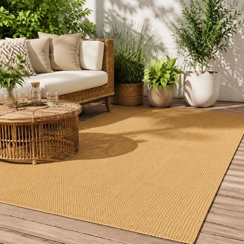 Tent Carpet, Sand Color, 300x500 Cm, HDPE