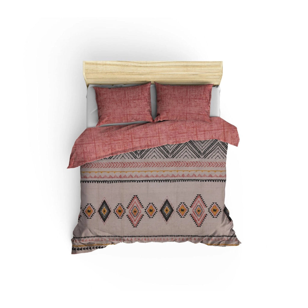 Grand River, Copripiumino Matrimoniale Federa Inclusa, 220x260 cm Multicolore